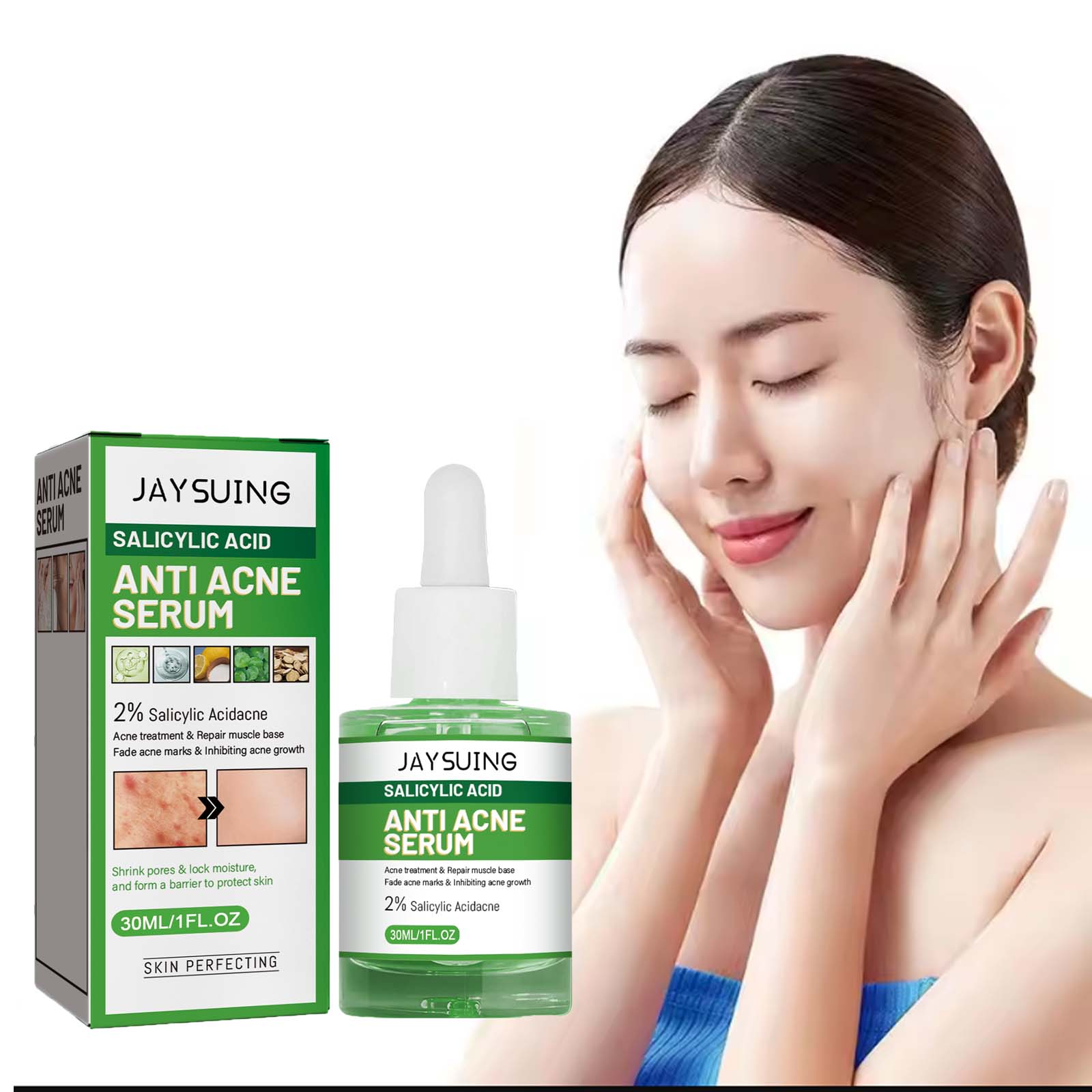Azelaic Acid Serum - Suero Facial antiacn-e de ácido salicílico,