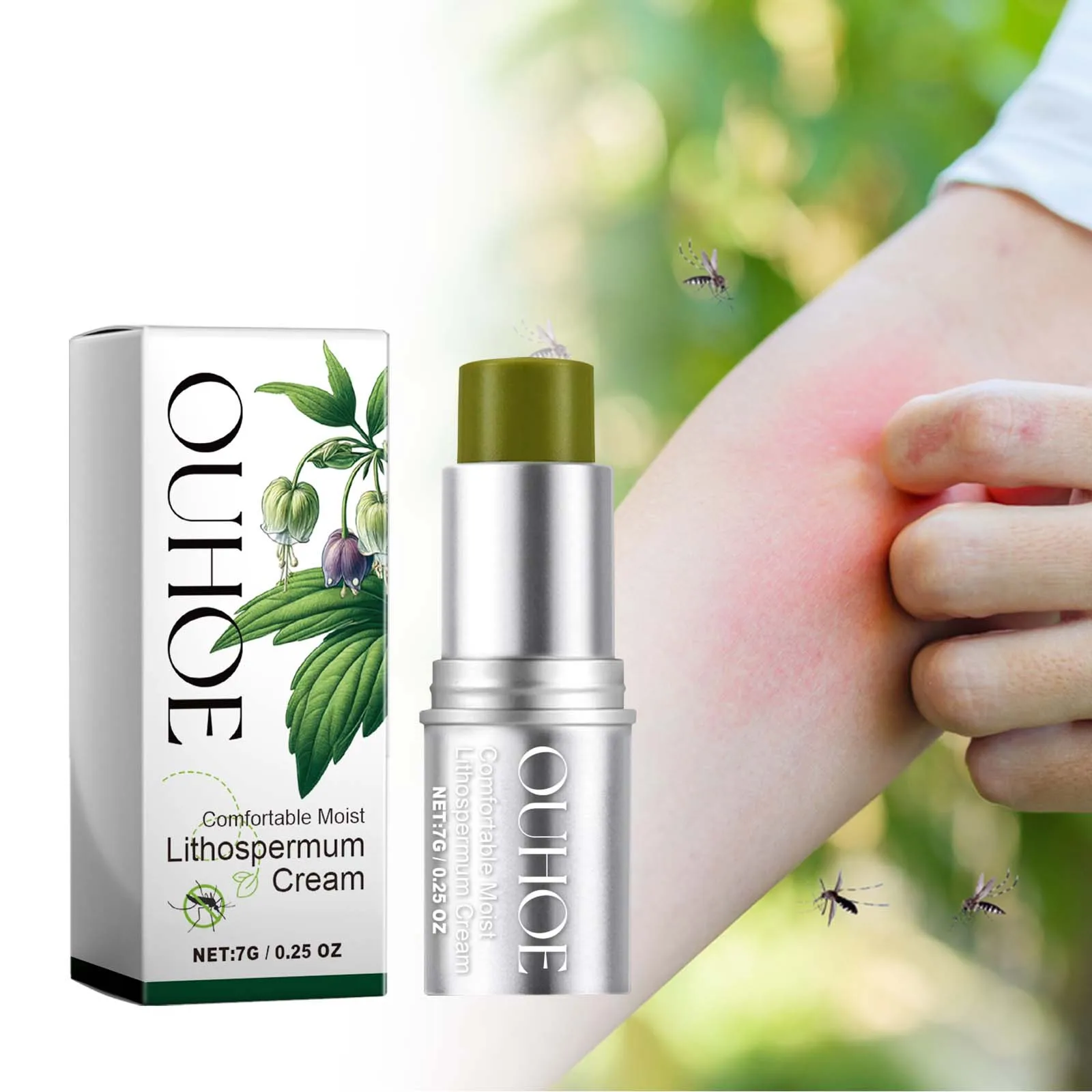 Skincare Natur E - Crema Repelente de Mosquitos Herbal OUHOE