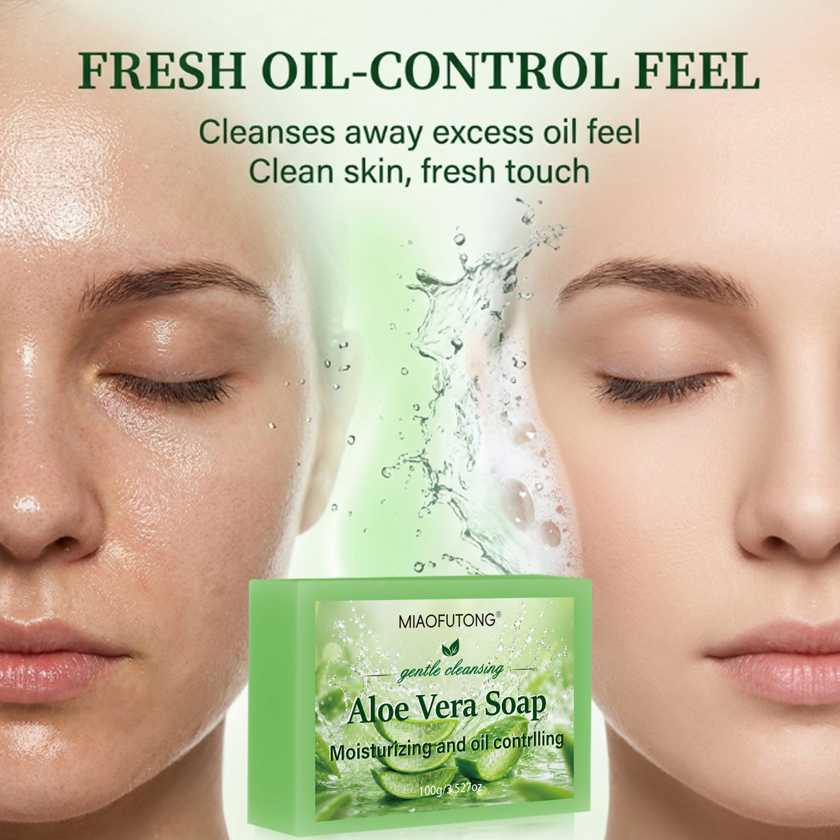 Skincare Natur E - Jabón artesanal 4 en 1 de