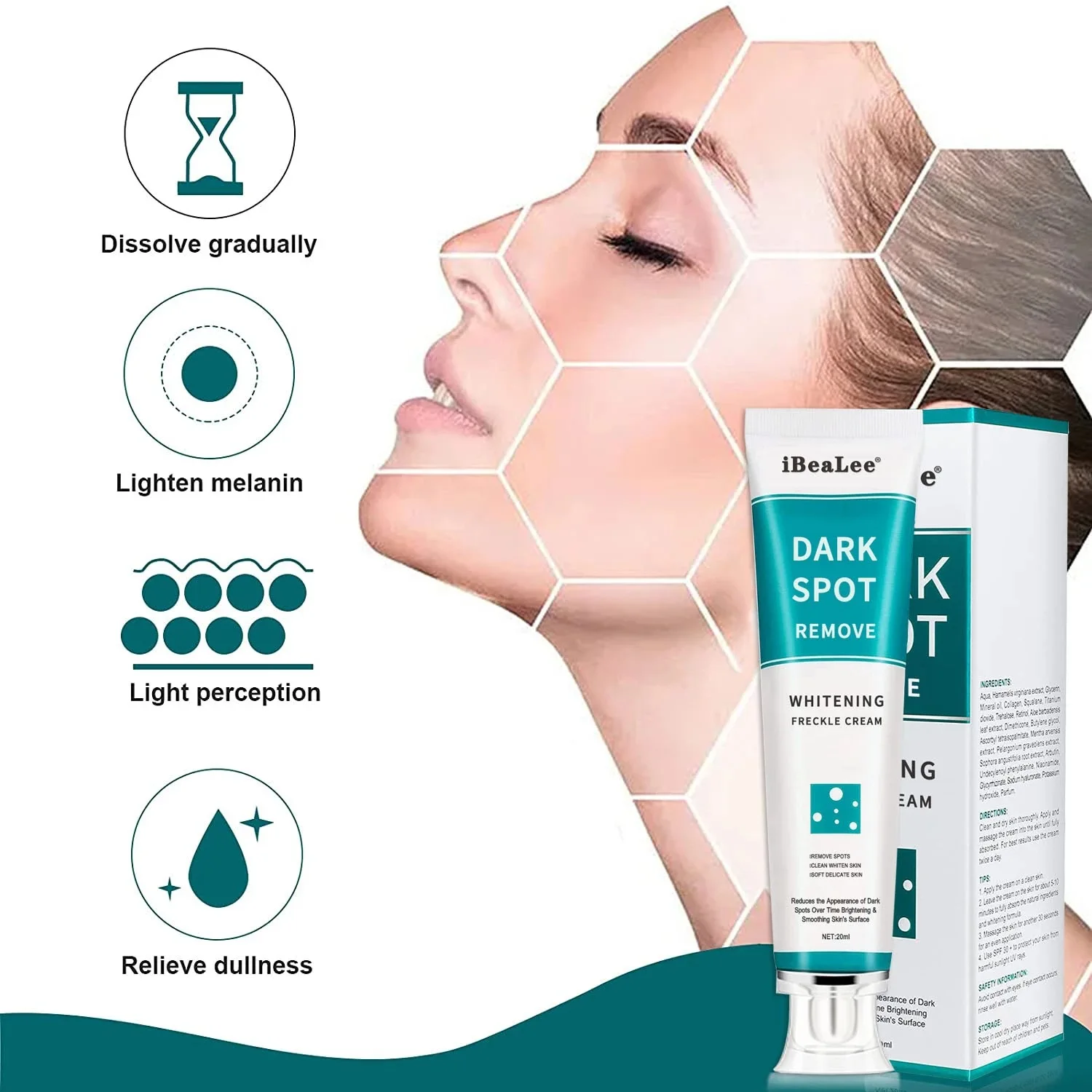 Crema facial iluminadora de Me - Skincare Glad2Glow reseña y precio