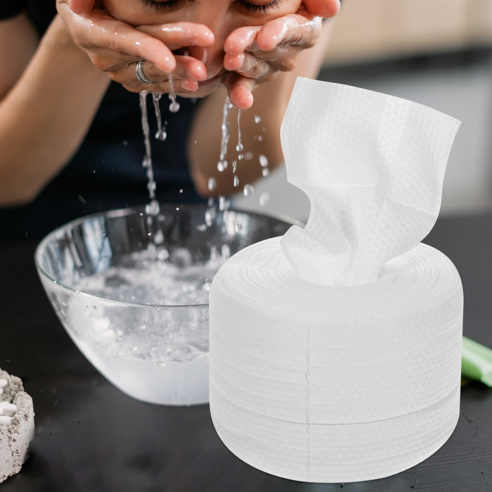 60 Toallitas Faciales Desechab - Skincare Gentle reseña y precio