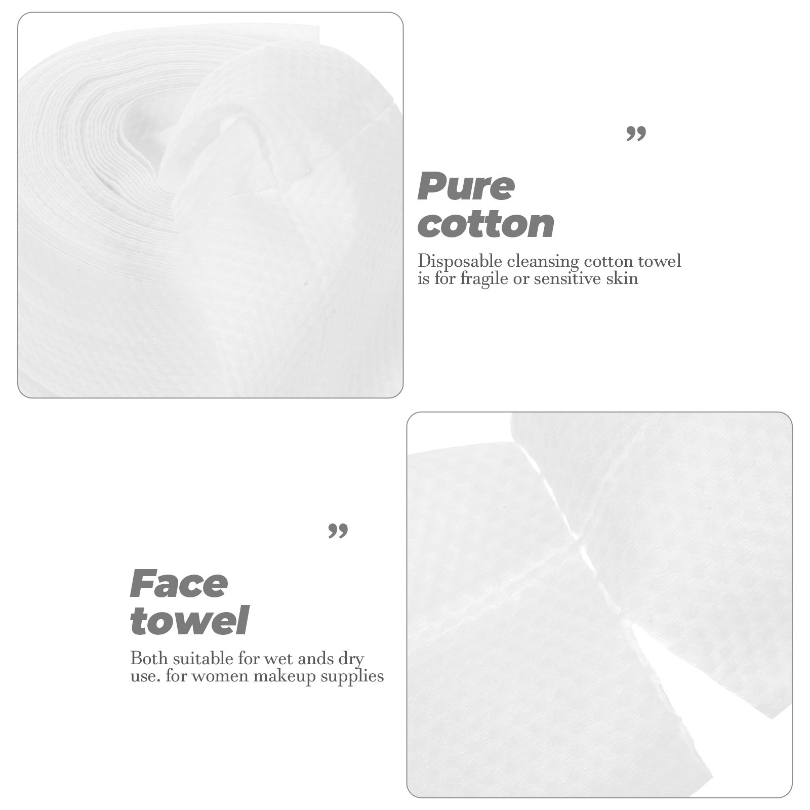 60 Toallitas Faciales Desechab - Skincare Gentle reseña y precio