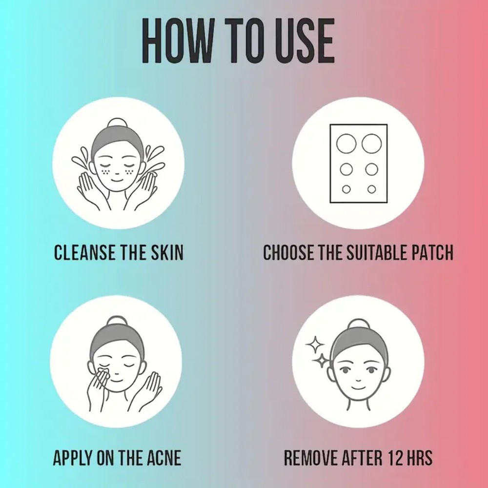 Juego de parches para el acné  - Skincare Gentle reseña y precio