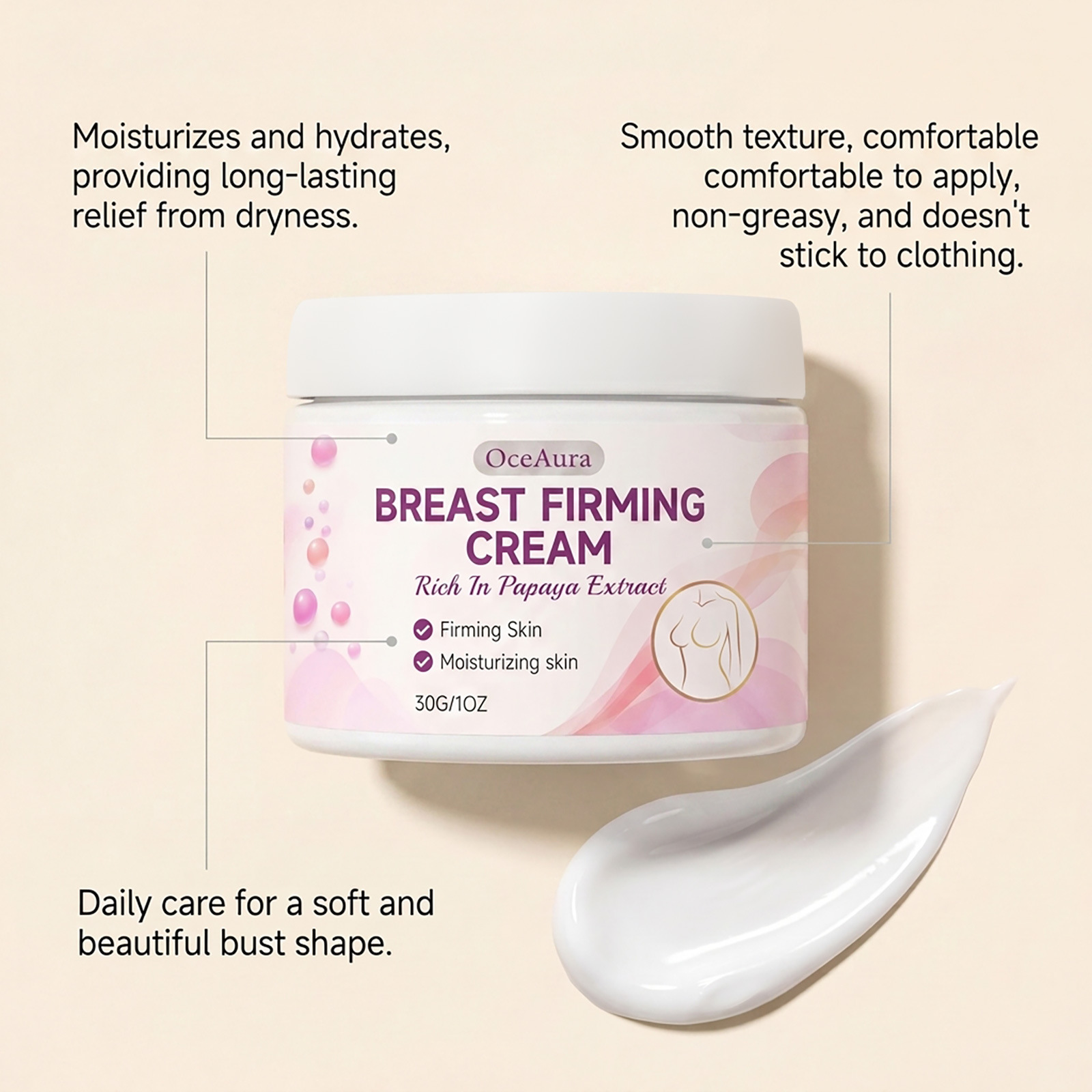 Crema Reafirmante y Voluminiza - Skincare China reseña y precio