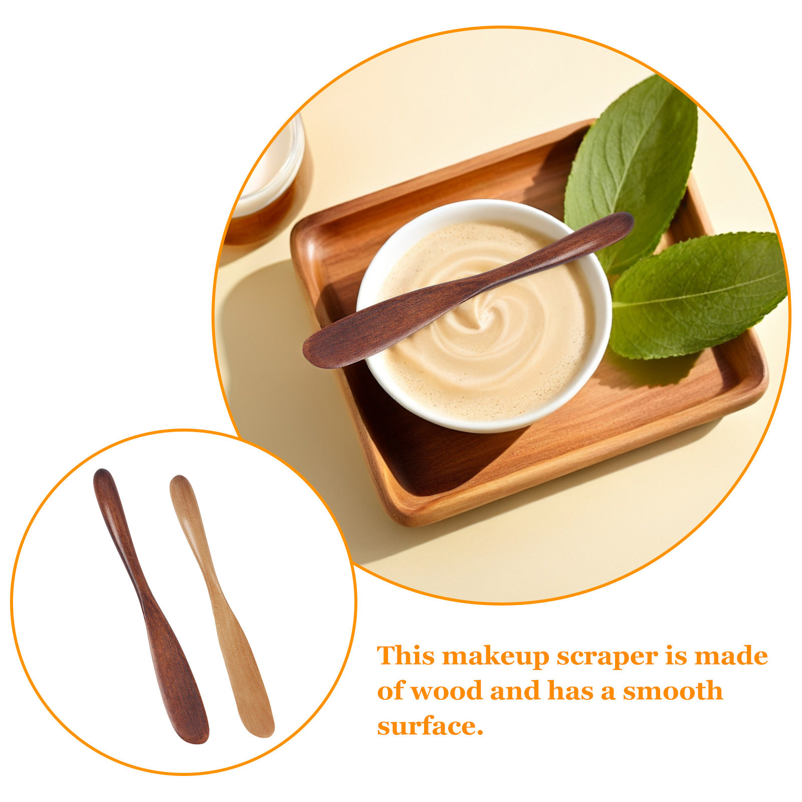 Juego de 2 Espátulas de Madera - Skincare Natur E reseña y precio