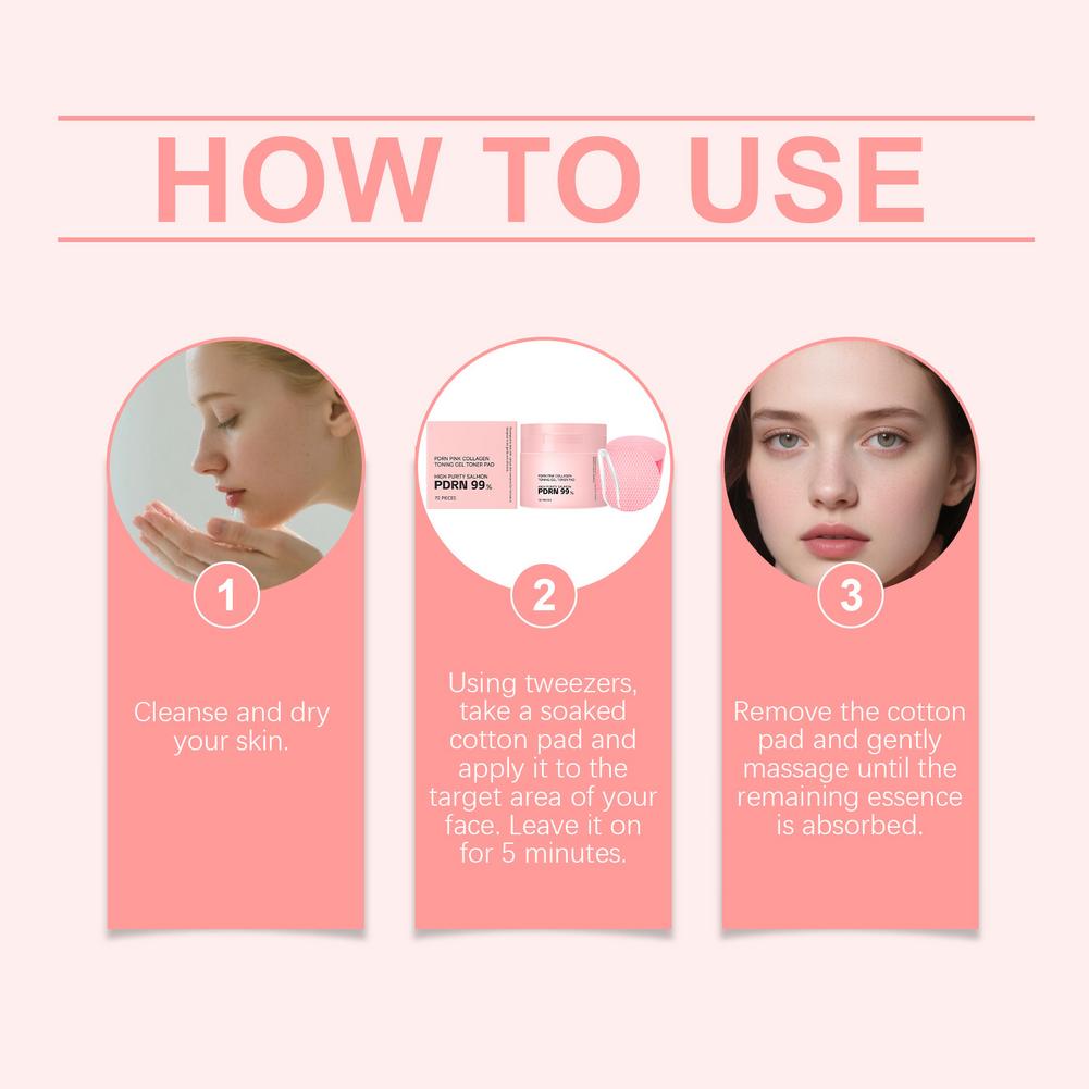 70 piezas de PDRN, Gel Tonific - Skincare Glad2Glow reseña y precio