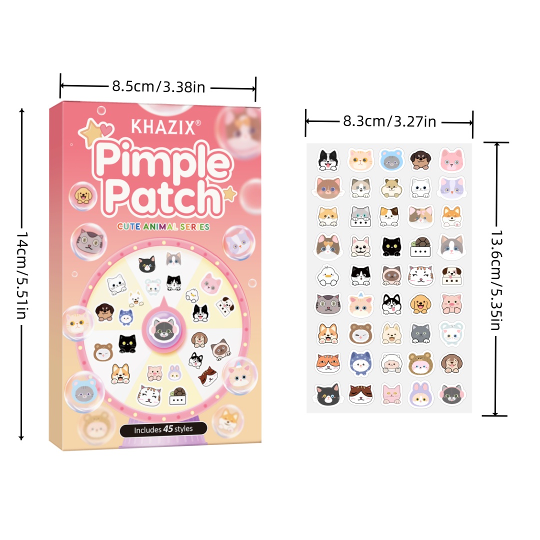 Parche para el acné de dibujos - Skincare Gentle reseña y precio
