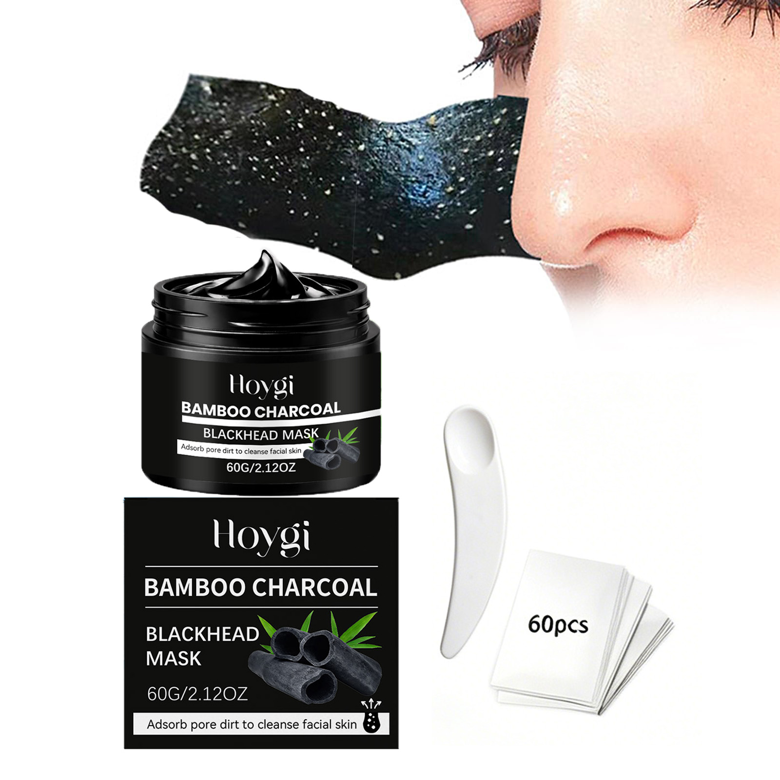 Mascarilla de carbón de bambú  - Skincare China reseña y precio