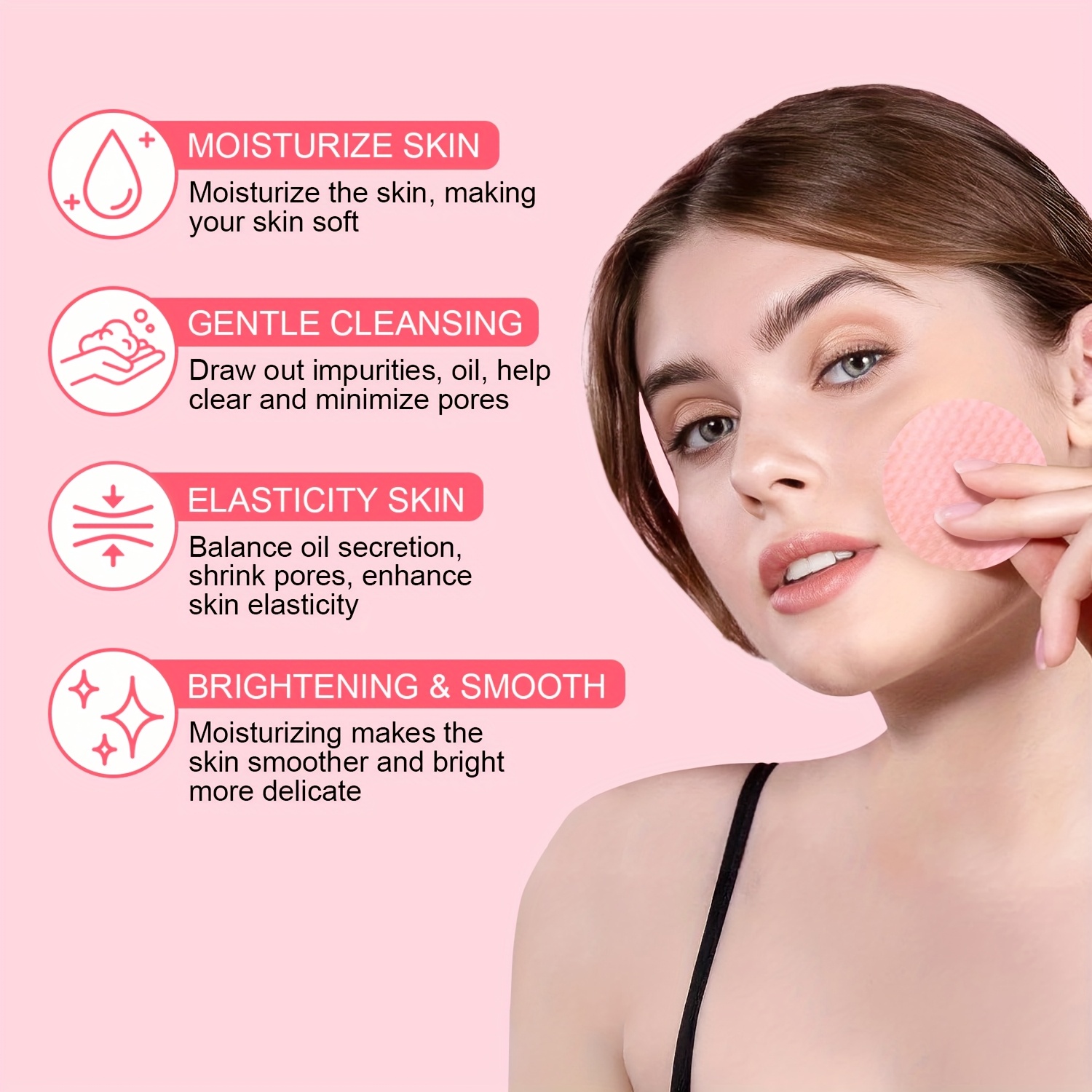 100 almohadillas de tóner de g - Skincare Glad2Glow reseña y precio