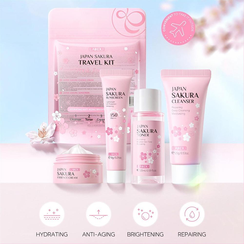 Sakura-Juego de cuidado de la  - Skincare Gentle reseña y precio