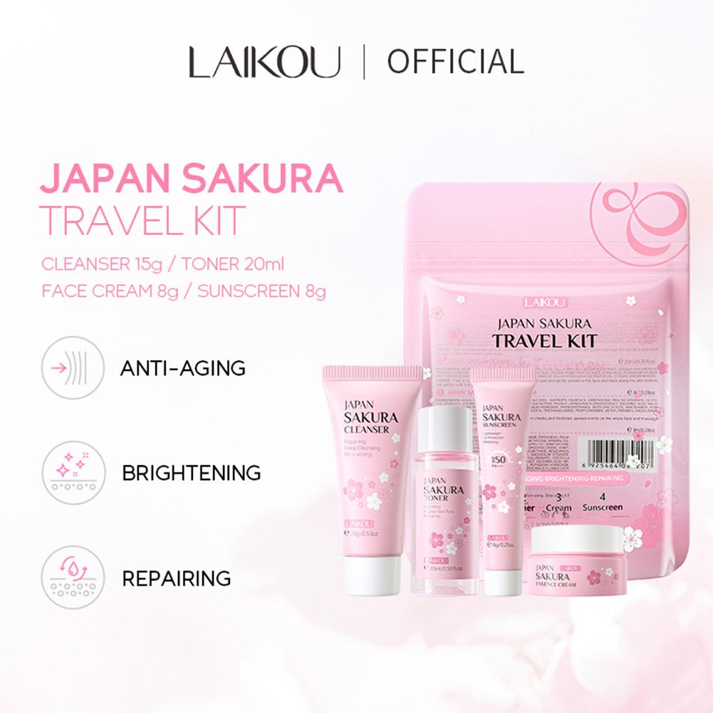 Sakura-Juego de cuidado de la  - Skincare Gentle reseña y precio