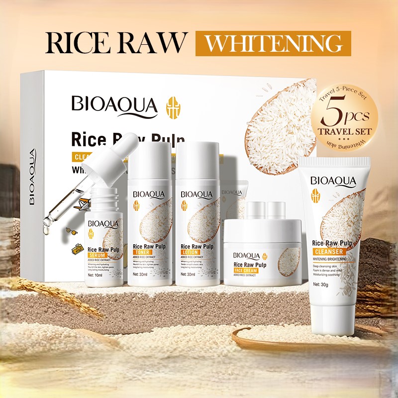 Set de Cuidado Facial con Puré - Skincare Glad2Glow reseña y precio